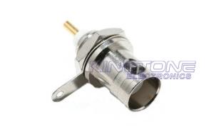 Quality Nickel BNC Coaxial Cable Connectors for TV / Radio with Gold plated wholesale