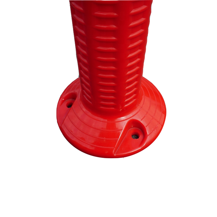 Roadway Safety High Visible Reflective Red PE Traffic Cones For Traffic Control