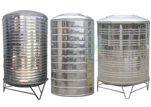 Quality Round Insulated Stainless Steel Water Tank / 304 Cold Water Storage Equipment Customized wholesale
