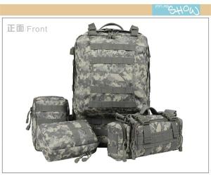 Quality High Grade Nylon Tactical Gear Backpack Customized Molle Assault Pack wholesale