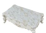 White Living Room TV Cabinet And Coffee Table Set