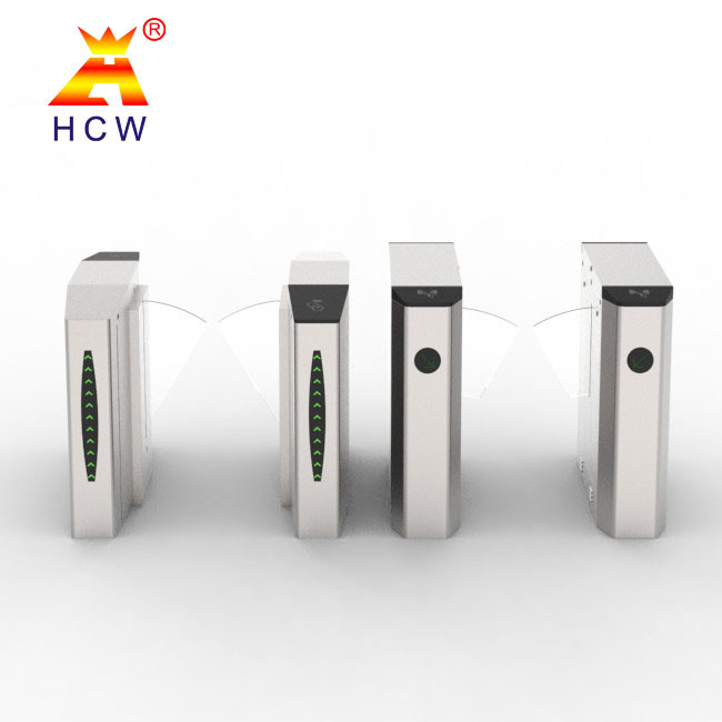 QR Code Flap Barrier Turnstile Biometric Recognition Access Control Turnstiles