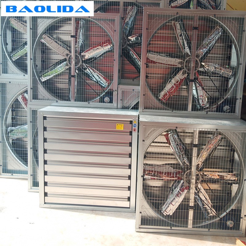 Greenhouse Evaporative Cooling System With Exhaust Fan Plant Growing