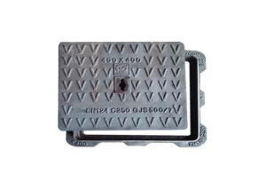 Quality Waterproof Square Composite Manhole Covers Shock Absorption EN124 Standard wholesale