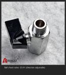 Direction Adjustable Safety Ball Check Valve G1/4 For Solenoid Valve Manifold