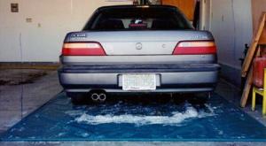 Quality Save The Environment Car Wash Garage Water Containment Mat And Water Reclamation System Inflatable Car Wash wholesale