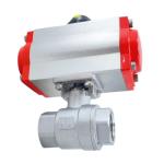 Manual Driving Mode Outlet Stainless Steel Pneumatic 2PC Ball Valve OEM
