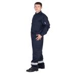 Industrial Oil Field 310gsm Fire Resistant Coveralls With Reflective Tape