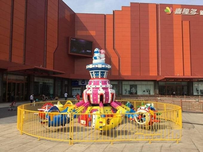 12/16/24 Seats Octopus Amusement Ride With Pneumatic And Electrical Systems