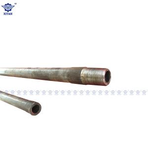 Quality 2 Meter Length Three Tube Drilling Rods for Micro Plile Drilling wholesale