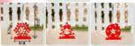 3D Wooden Christmas Gift Christmas Snow Hanging Decoration