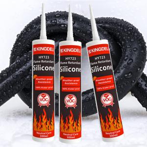 Quality Weather Resistance GP Caulking Neutral Silicone Sealant 300ml white Color wholesale