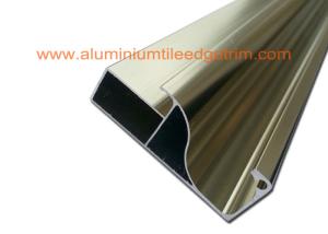 Quality Polished Aluminium Cabinet Door Profiles , Aluminium Frames For Kitchen Cabinets wholesale