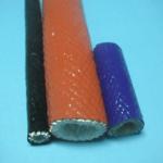 Brake Lines Braided Silicone Rubber Fiberglass Sleeving With Silicone Resin