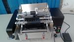 Semi Automatic Industrial Bottle Labeling Machine For Wet Glue Paper Labels