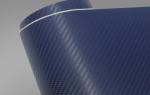 18m Length Carbon Fiber Film Wrap Air Release Matte Carbon Fiber Vinyl Wrap