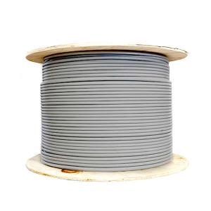 Quality 22AWG FFTP CAT8 Cable Gray LSZH LAN Cable For Bandwidth Intensive Applications 500FT wholesale