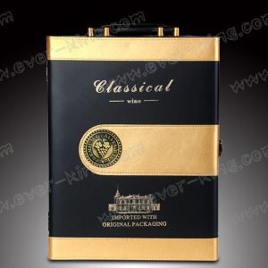 Quality Luxury Wood Cardboard Wine Paper Box wholesale