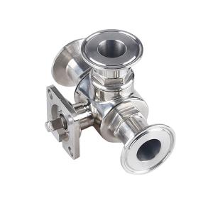 Quality Stainless Steel Float Ball Valve for Three-way High Platform Water Valve Type T Type L wholesale