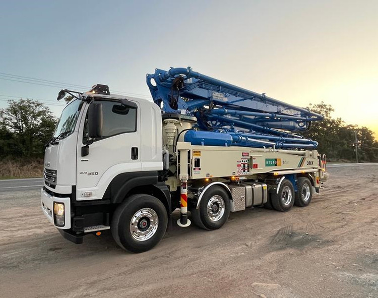 Used SANY 320L Truck Mounted Concrete Pump Condition Used And New
