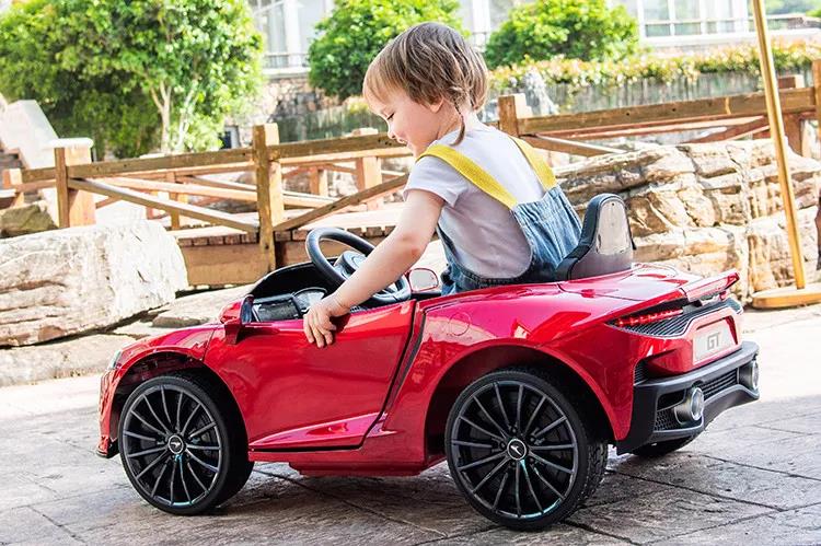 PP Plastic 12V Battery Power Sport Ride-On Car for Kids Suitable Age 3-8 Years Old