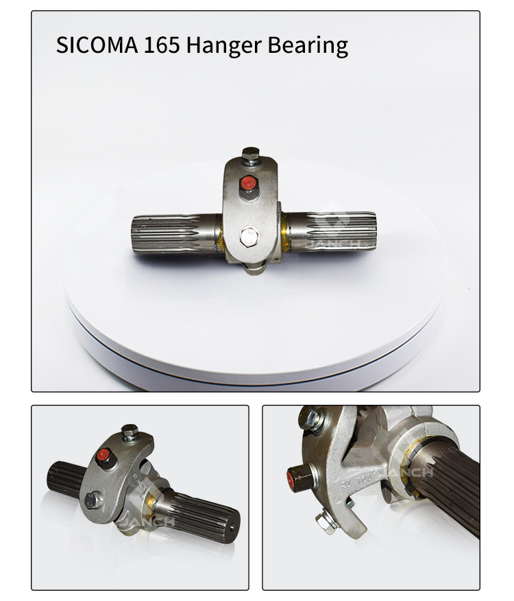 OEM Services Intermediate Hanger Bearing for SICOMA 168 Hoisting Shaft Screw Conveyor