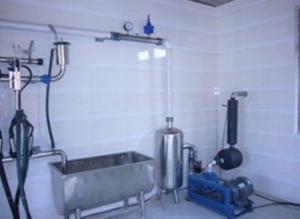 Quality Pipeline Cow / Goat Milking Parlor With A Milk Transport Conduit wholesale