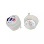 Natural White Non Spill Caps For 5 Gallon Water Bottle Peel Off Type Rubber