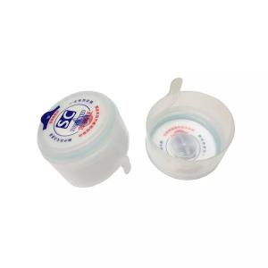 Quality 20 Litre Water Bottle Non Spill Caps Peel Off Type White PE With Rubber Liner wholesale