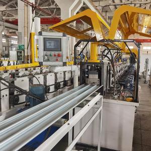 Quality 380V Door Frame Roll Forming Machine PU Foam Shutter wholesale