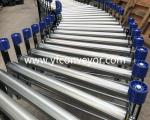 Flexible Powered Roller Conveyor with side guardrail