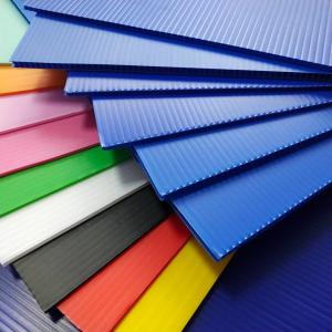 Quality Anti Pressure PP Hollow Plastic Sheet Correx Corrugated Plastic Board Sheet wholesale