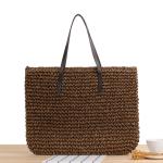 CROSS-BORDER NEW LARGE CAPACITY CASUAL STRAW BAG JAPAN AND SOUTH KOREA SHOULDER