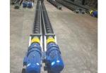 Zinc White Screw Belt Conveyor , 250mm Silo Screw Conveyor