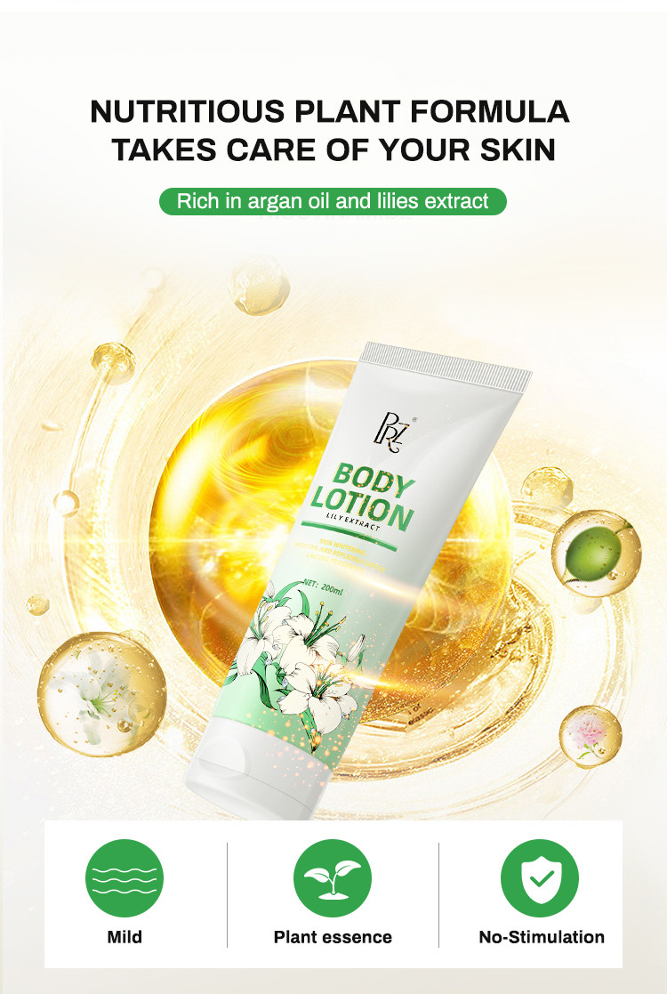 Whitening Moisture Body Lotion Nourish Dry Skin For Men And Women