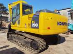 PC200 - 8 Hydraulic Crawler Used Komatsu Excavator With 0.8m3 Bucket