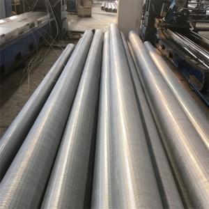 Quality Cylinder Liquid 7mm Johnson Screen Filter , Stainless Steel Filter Element wholesale