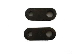 Quality Blacken Surface Links AISI Steel Investment Castings wholesale