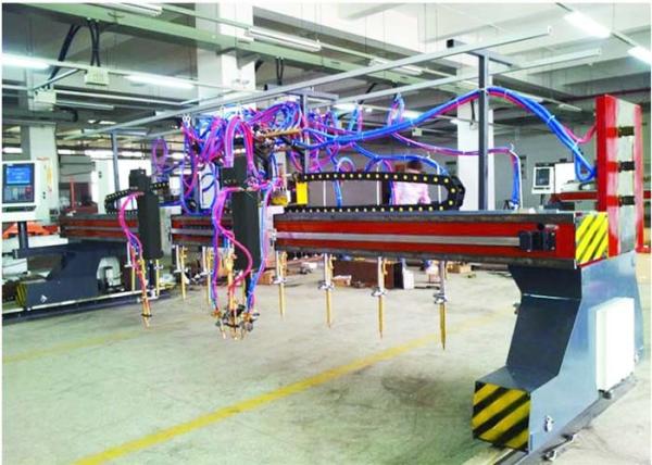 CNC5-5000X14000 Gantry Type Multi-head Strip Flame and Plasma Cutting Machine 9