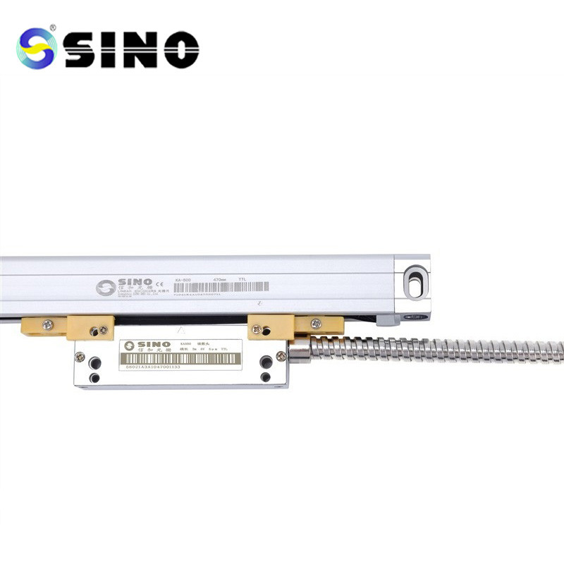 SINO Aluminum Glass Linear Encoder 470mm For Mill Boring Machine