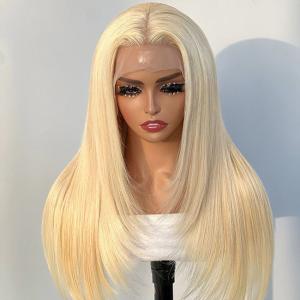 Quality 100% Virgin 613 Blonde Wig 13X6 13x4 HD Full Lace Frontal wholesale