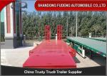 Steel 3 Axle 80 Tons Gooseneck Low Bed Semi Trailer