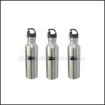 Promotional stainless steel printed logo sports cup mug water drink bottle gift