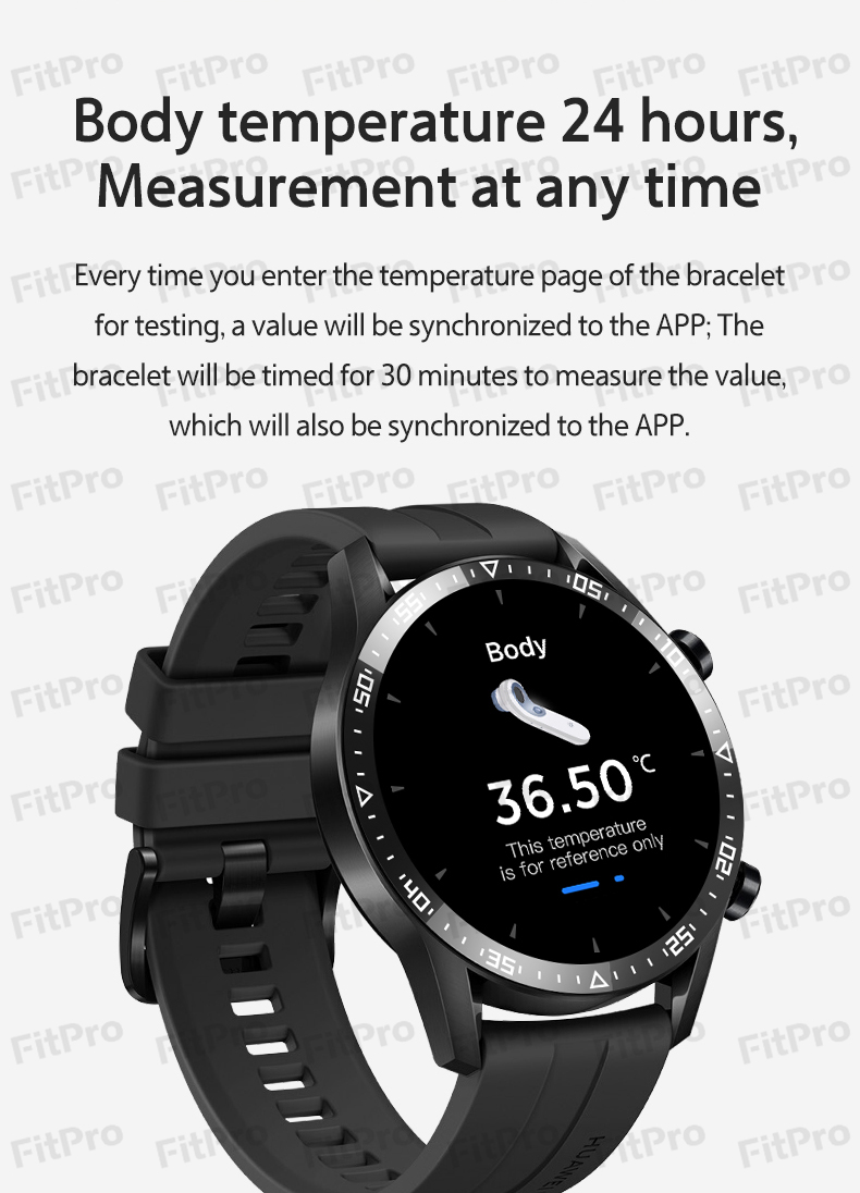 Black Fitness Tracker Device Ip67 Smartwatch For Swimming And Cycling
