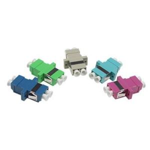Quality RoHS Duplex Fiber Adapter Fiber Coupler LC APC SM MM DX SX wholesale