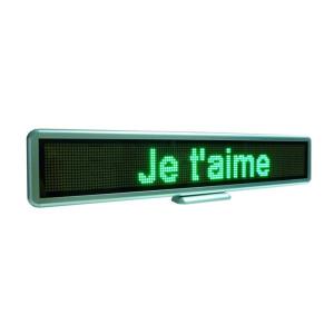 China Green LED Moving Message Display Board C16128PG on sale