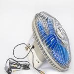 12v / 24v Car Cooling Fan 8 Inch Oscillating Fan With Full Safety Metal Guard