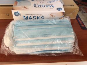 Quality Non Woven 3 Ply Disposable Face Mask With Earloop wholesale