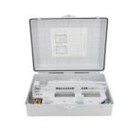 SMA Fiber Optic Distribution Box Ftth Outdoor 130mm 4 In 48 Out