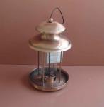 EN71 Electric Plating Hanging Metal Suet Feeder Metal Bird Feeding Station